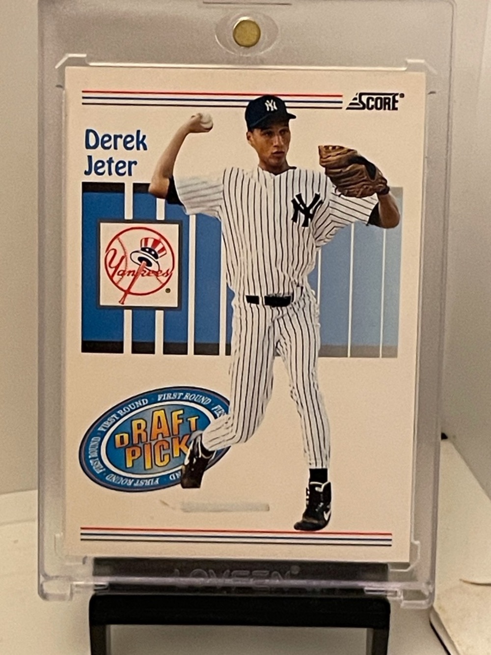 Derek JETER 1993 Score Baseball Rookie Card Draft pick